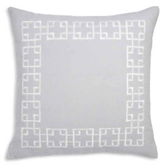 Sky Greek Key Decorative Pillow - Exclusive - Picture 1 of 1
